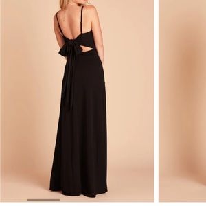 Black bridesmaid dress